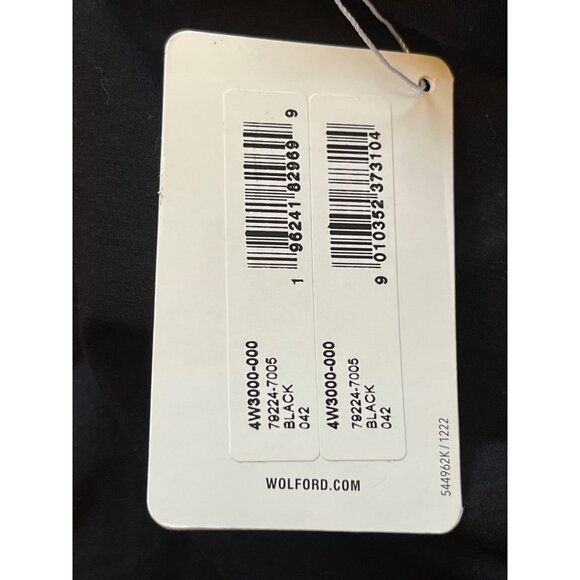 Wolford Cotton Control 3w Forming Shapewear Bodysuit in Black 42 6 New Womens - Picture 10 of 14